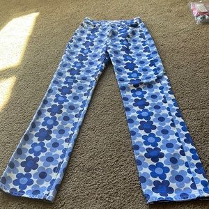 COPY - Zara flower jeans